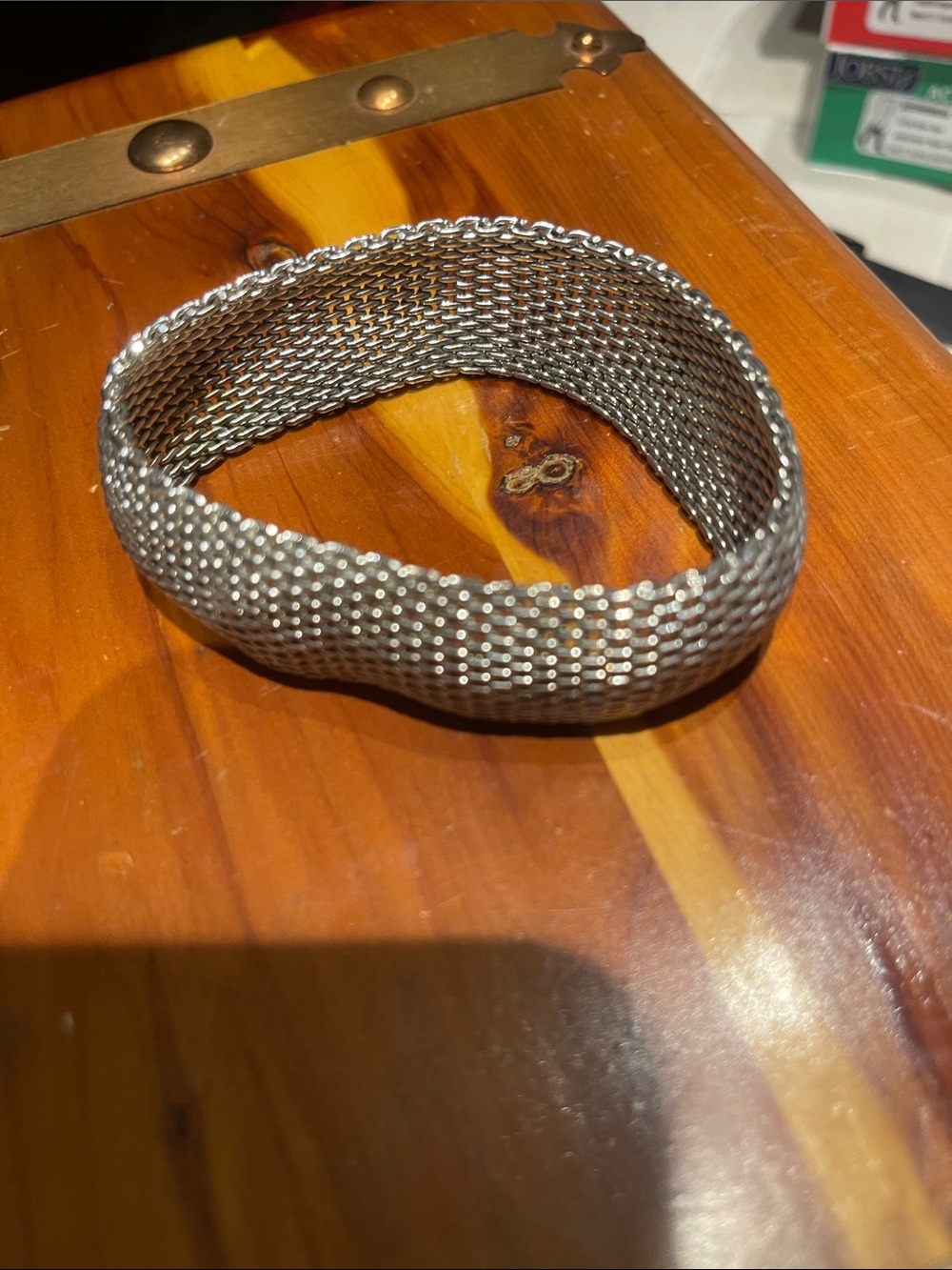 Silver Mesh Stretch Bracelet - Women Accessories